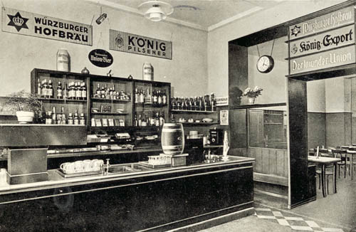 „Restaurant Peter Spitz“ in den späten 1930er Jahren - © Sammlung gf